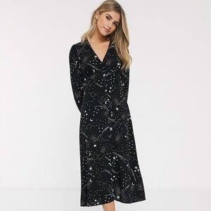 Witchy Celestial Long Dress